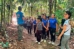 Centro Educacional Sesc de Castanhal Visitando o Parque Natural imagem 9